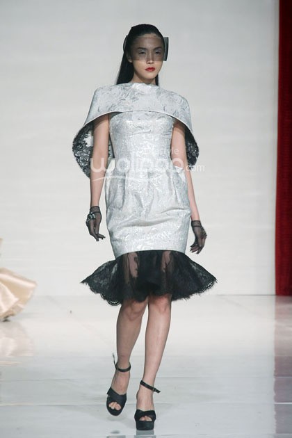 Andreas Odang Once Upon a Dream. Bazaar Bridal Week 2014. Bazaar Wedding Exhibition 2014 It Take Two to Tango at Grand Ballroom Ritz-Carlton. Pasific Place. Jakarta. [Foto: Mohammad Abduh/Wolipop]