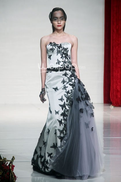 Andreas Odang Once Upon a Dream. Bazaar Bridal Week 2014. Bazaar Wedding Exhibition 2014 It Take Two to Tango at Grand Ballroom Ritz-Carlton. Pasific Place. Jakarta. [Foto: Mohammad Abduh/Wolipop]