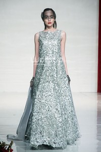 Andreas Odang Once Upon a Dream. Bazaar Bridal Week 2014. Bazaar Wedding Exhibition 2014 It Take Two to Tango at Grand Ballroom Ritz-Carlton. Pasific Place. Jakarta. [Foto: Mohammad Abduh/Wolipop]