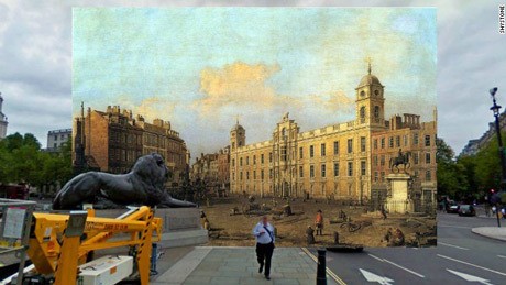 Ini Potret London di Lukisan dan Versi Google Street View