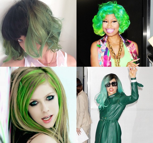 Selebriti Berambut Hijau, Siapa yang Paling Cocok?