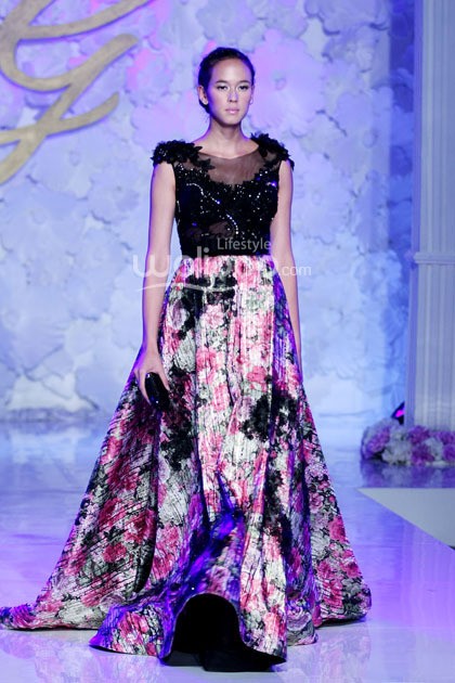 Ivan Gunawan Emma the Silent Princess. Bazaar Bridal Week 2014. Bazaar Wedding Exhibition 2014 It Take Two to Tango. at Grand Ballroom Ritz-Carlton. Pasific Place. [Foto: Mohammad Abduh/Wolipop]