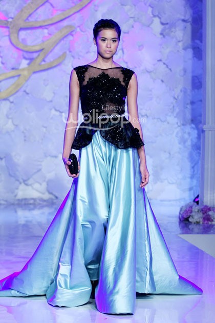Ivan Gunawan Emma the Silent Princess. Bazaar Bridal Week 2014. Bazaar Wedding Exhibition 2014 It Take Two to Tango. at Grand Ballroom Ritz-Carlton. Pasific Place. [Foto: Mohammad Abduh/Wolipop]