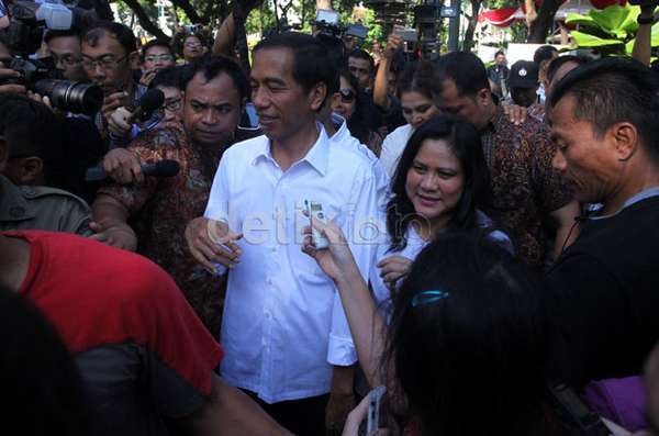 PDIP Unggul di Quick Count, Jokowi: Tak Ada Koalisi Hitung Menteri