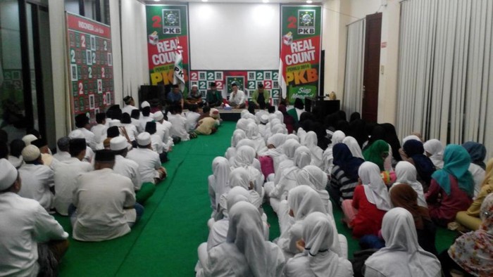 Hasil Quick Count Melejit, PKB Adakan Syukuran