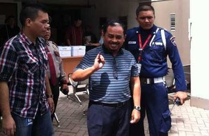 Nyoblos di KPK, Luthfi Hasan: Hidup Mati Saya untuk PKS