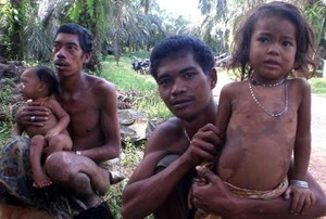 Sisi Lain Coblosan, Cerita Orang Rimba Jalan Kaki 4 Jam Salurkan Hak Suara