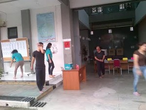 Cinta Indonesia Jadi Tema Pileg di TPS Rutan Pondok Bambu