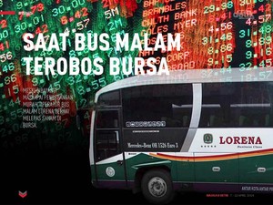 Saat Bus Malam Terobos Bursa