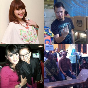 Daus Mini Tak Ingin Hadiri Sidang Cerai, Ahmad Dhani Pamer Jari Tengah Usai Nyoblos