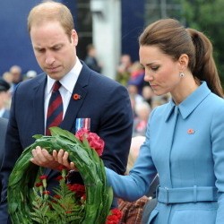 William dan Kate Beri Penghormatan Korban Perang di Selandia Baru