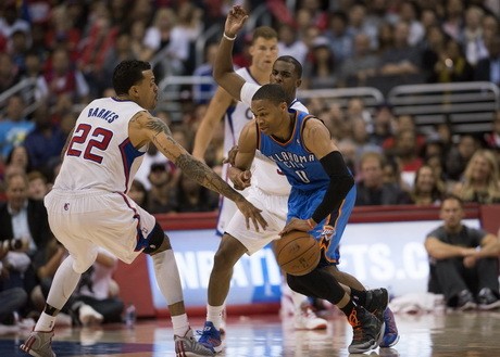 Westbrook Antar Thunder Kalahkan Clippers