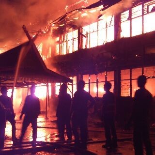 Ada Isu Sabotase dalam Terbakarnya Kantor Bupati Inhil, Ini Kata Polisi