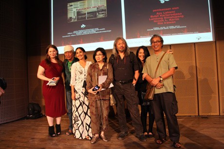 Ria Irawan Deg-Degan Baca Cerpen Seno Gumira Ajidarma