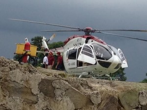 Mengintip Persiapan Prabowo Terbang dengan Helikopter dari Rumahnya