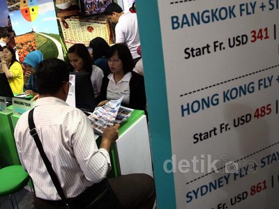 Pameran Garuda Indonesia Travel Fair