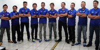 Pebalap dan teknisi Yamaha Indonesia yang mengikuti training step pertama di Suzuka. (Istimewa/Yamaha).