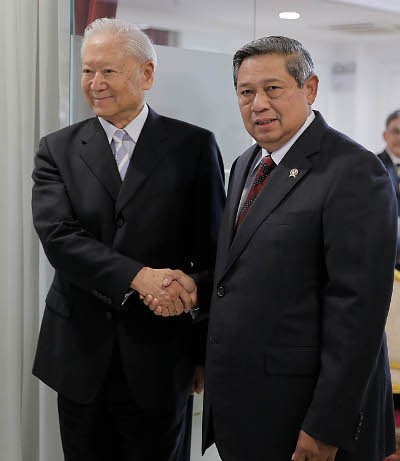 Bertemu Ketua CIIDS, SBY Harap Kerjasama RI-Tiongkok Terus Meningkat