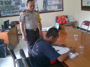 UN di Polsek Cipayung, Yudika Anggota Geng Motor Yakin Bisa Lulus