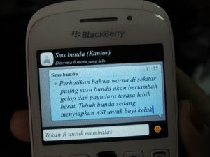 Dengan SMS Gratis Ini, Ibu Hamil Tidak Perlu Khawatirkan Kandungannya