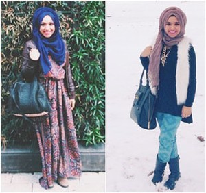 Hijab Style: Perpaduan Material Motif Ala Ruqiya Imtiaz, Arsitek Asal Inggris