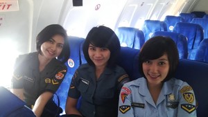3 Anggota TNI Cantik ini pun Kerap Digoda Bila Jalan ke Mal