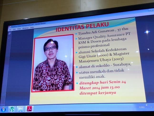 Polisi: Masa Lalu Kelam Diduga Penyebab Tjandra jadi Pedofilia