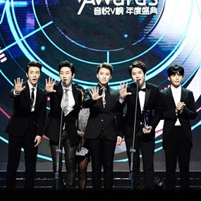 Super Junior-M dan EXO Berjaya di Yinyuetai V Chart Awards