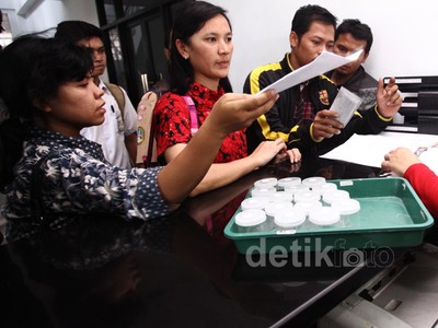 Ratusan CPNS Tes Urine di BNN