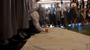 Ketua Yayasan Ditahan Polisi, Ratusan Siswa di Rohil Riau Demo Usai UN