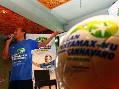 Mau Nonton Piala Dunia Bareng Cannavaro?