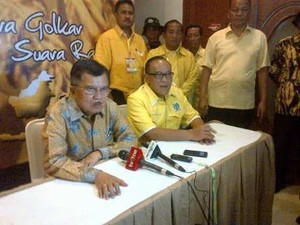 Senior Golkar Nilai JK dan Akbar Cocok Dampingi Jokowi