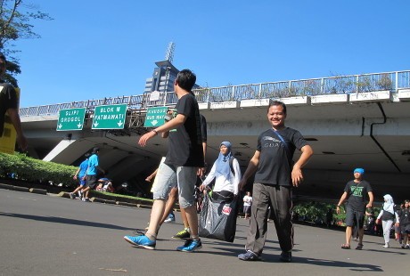 Duh, Mau Sehat Kok Nyampah di Car Free Day