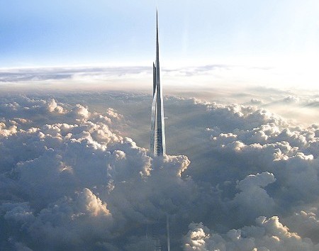 Ini Penampakan Menara Setinggi 1 Km Bikinan Arab Saudi