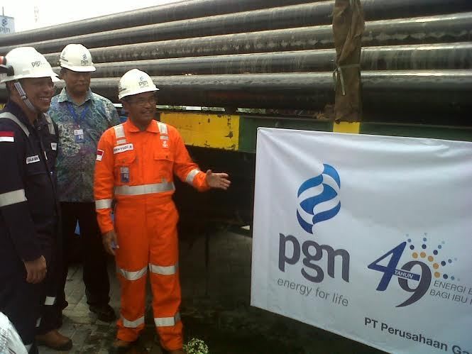 PGN Bangun Pipa Gas Untuk Rumah Tangga dan Industri di Semarang
