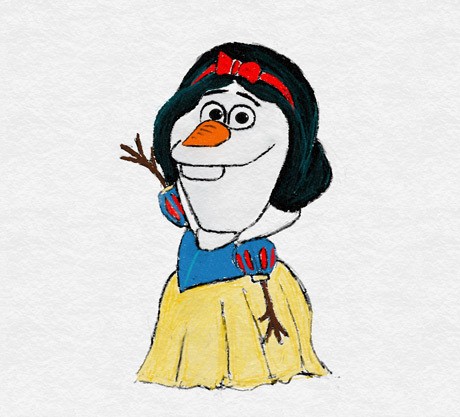 Jika Olaf Frozen Didandani Ala Putri-putri Disney Jika Olaf Frozen Didandani Ala Putri-putri Disney