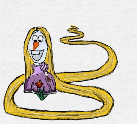 Jika Olaf Frozen Didandani Ala Putri-putri Disney Jika Olaf Frozen Didandani Ala Putri-putri Disney