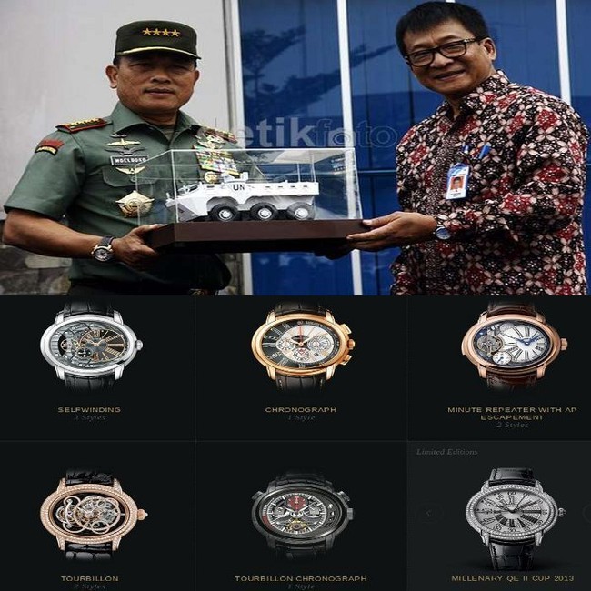 4 Arloji yang Disebut Media Singapura Dipakai Jenderal Moeldoko