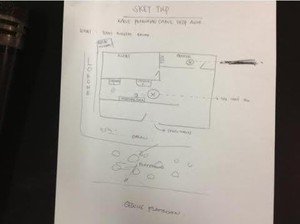 Ini Sketsa Toilet di JIS yang Menjadi TKP Kekerasan Seksual