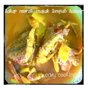 Lempah Kuning Kakap Merah
