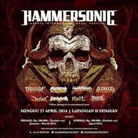 Main di Hammersonic 2014, Kreator Hanya Minta Rokok