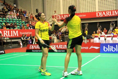 Pia/Rizki Paksa Partai Kelima Dimainkan