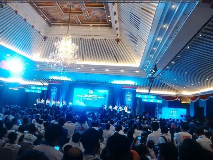 Petinggi Parpol Lain Tonton Debat Final Konvensi Capres PD