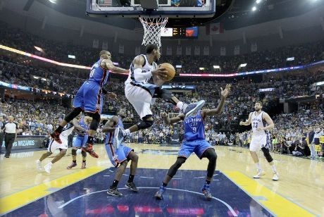 Kalahkan Grizzlies Lewat OT, Thunder Samakan Kedudukan