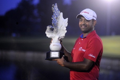 Anirban Lahiri Juara CIMB Niaga Indonesian Masters 2014