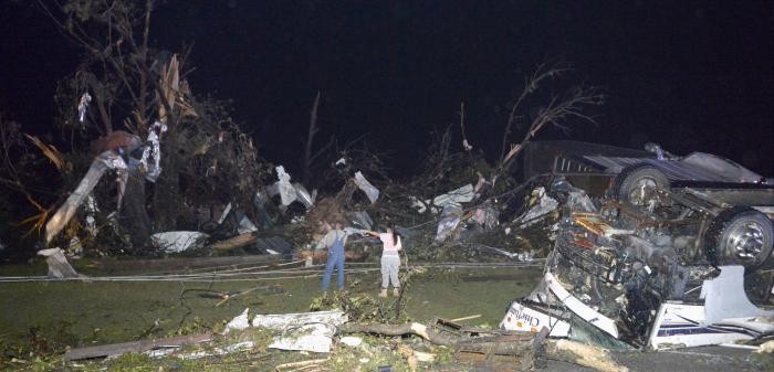 Korban Tewas Tornado di Arkansas dan Oklahoma Jadi 17 Orang