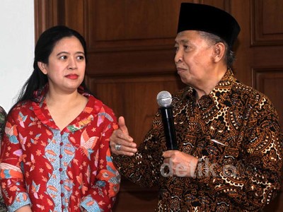 Hamzah Haz Berkunjung ke Rumah Megawati