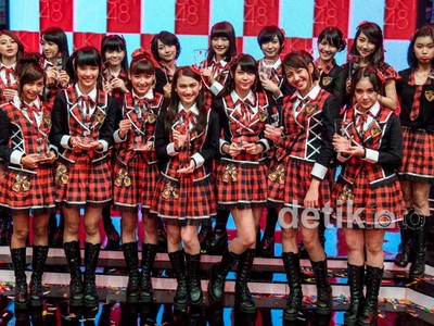 Suasana Pengumuman Hasil Pemilu Single ke-6 JKT48
