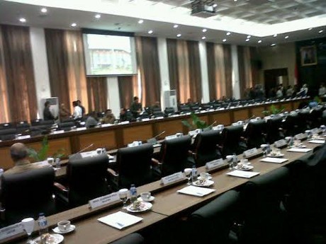SBY Pimpin Rapat Kabinet di Gedung Setneg Hasil Renovasi