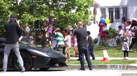 Kejutan Lamborghini untuk Bocah 7 Tahun